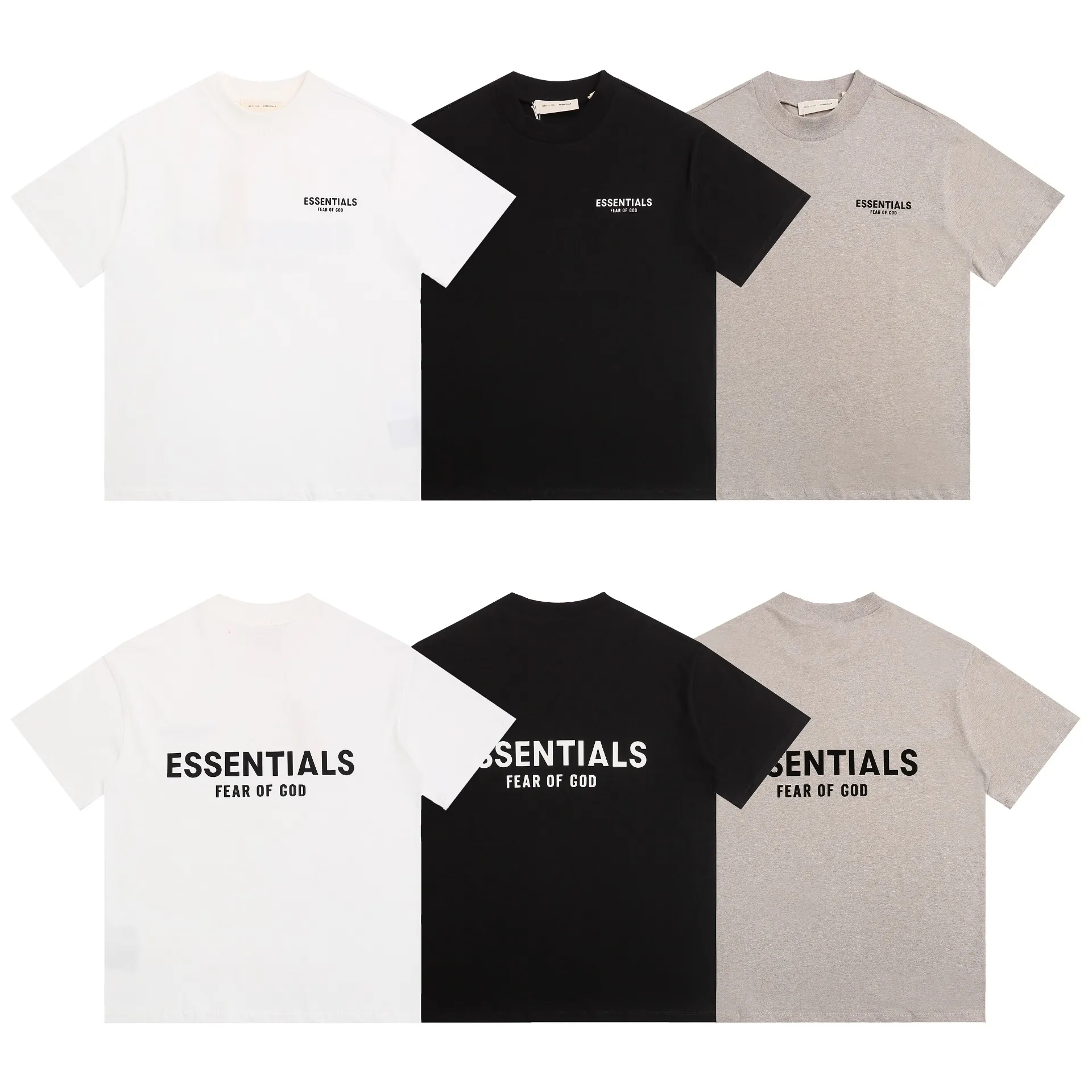 Essentials Fear of God “Essentials Fear of God T ：E 2396# ： White Sizes：S M L XL